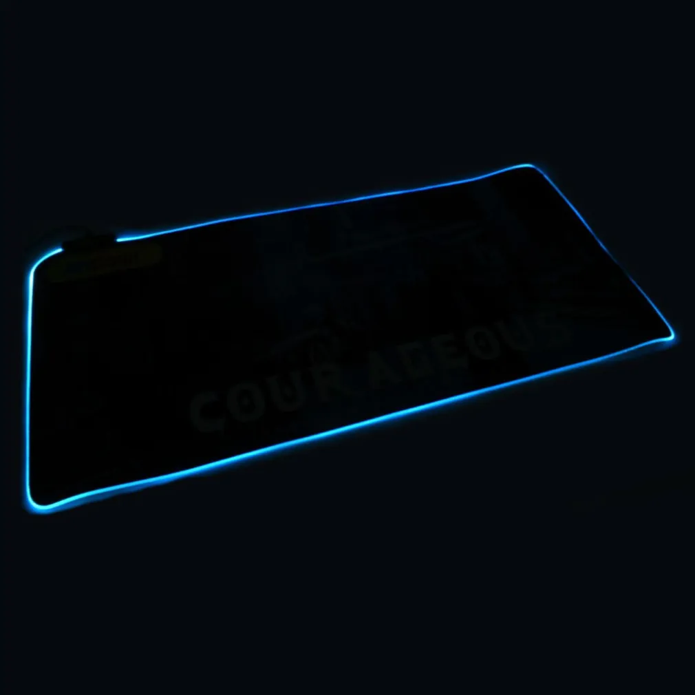 TAPPETINO GAMING MOUSE PAD I GIOCHI INIZIANO CON LED RGB OUTLINE 80 X 30CM Q-R10