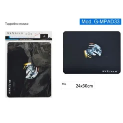 TAPPETINO MOUSE PAD GAMING TAPPETO PER PC LUNA TRA LE MANI ANTISCIVOLO G-MPAD33
