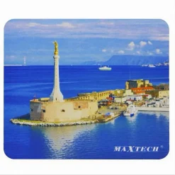 TAPPETINO MOUSE PAD TAPPETO POGGIAPOLSO GAMING DESIGN PAESAGGIO CITTA G-MPAD24