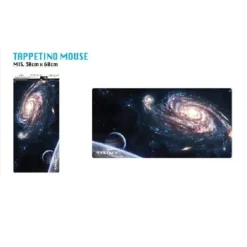 TAPPETINO PC PER MOUSE POGGIAPOLSO GAME PAD GALASSIA UNIVERSO MAXTECH G-MPAD19
