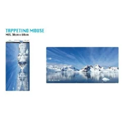 TAPPETINO PER MOUSE GAMEPAD GHIACCIAI POGGIAPOLSO PC COMPUTER MAXTECH G-MPAD20