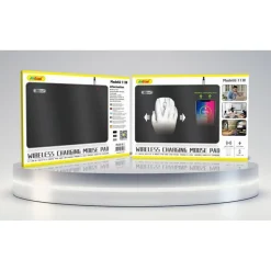 TAPPETINO PER MOUSE 2IN1 CON CARICATORE RICARICA WIRELESS 10W INCORPORATA Q-T138