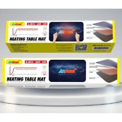 TAPPETINO PER MOUSE IN PELLE RISCALDATO MULTISTADIO Q-ZD15 65 W XL 600 X 360 MM