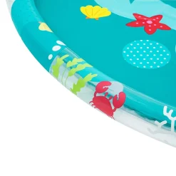 TAPPETINO SPLASH CON GETTI D'ACQUA EFFETTO FONTANA FONDALE MARINO 165 CM 52487