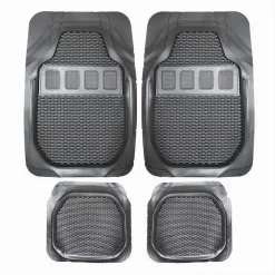 TAPPETINO UNIVERSALE AUTO 100% PVC ANTERIORE POSTERIORE TAPPETINI 4PZ MAXTECH MATS-08