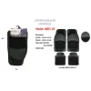 TAPPETINO UNIVERSALE DA AUTO PVC CAMOSCIO ANTERIORE POSTERIORE 4PZ MAXTECH MATS-03