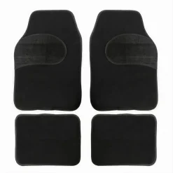 TAPPETINO UNIVERSALE DA AUTO PVC DOPPIO CAMOSCIO TAPPETINI 4 PZ. MAXTECH MATS-07