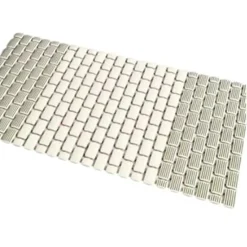 TAPPETO ANTISCIVOLO DA VASCA BAGNO DOCCIA 39,5X73,5CM EFFETTO MATTONCINI BICOLORE 10800