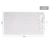TAPPETO PER DOCCIA TAPPETINO VASCA DA BAGNO RETTANGOLARE 37 X 72CM BIANCO 54087