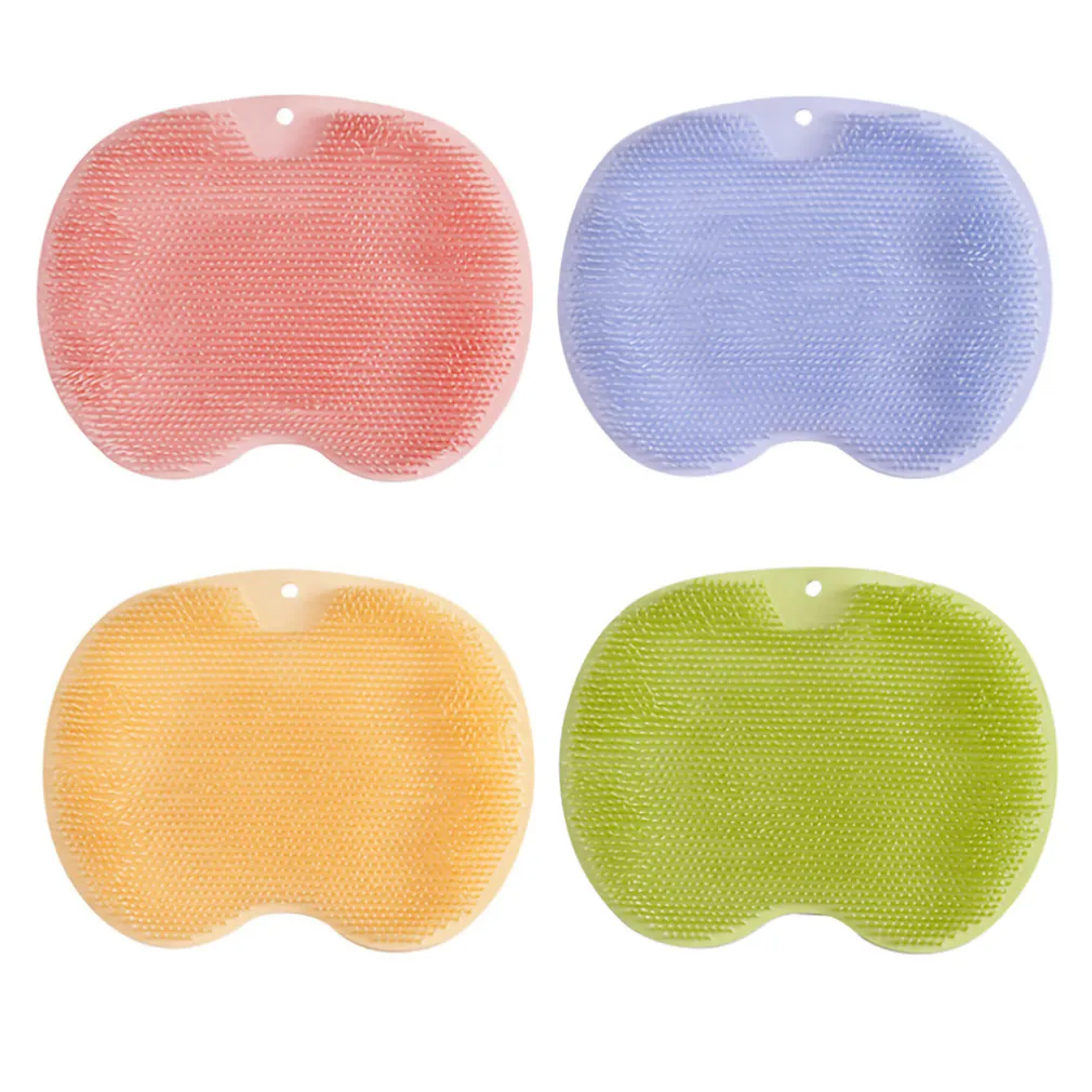 TAPPETO SPAZZOLA PIEDI SCHIENA SCRUBBER BAGNO ANTISCIVOLO TAPPETINO DOCCIA 30X22