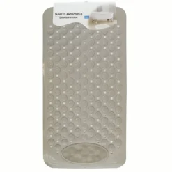 TAPPETO TAPPETINO ANTISCIVOLO TORTORA PER VASCA DA BAGNO DOCCIA 67 X 36 CM 87557