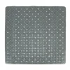 TAPPETO TAPPETINO GRIGIO ANTISCIVOLO PER VASCA DA BAGNO DOCCIA 52 X 52 CM 79761