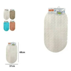 TAPPETO TAPPETINO IN PVC ANTISCIVOLO PER VASCA DA BAGNO DOCCIA 68 X 37 CM 59312
