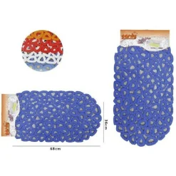TAPPETO TAPPETINO IN PVC ANTISCIVOLO PER VASCA DA BAGNO DOCCIA 68X36CM 52118