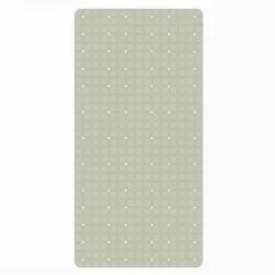 TAPPETO TAPPETINO IN PVC ANTISCIVOLO VASCA DA BAGNO DOCCIA 68 X 36CM 79753 BEIGE