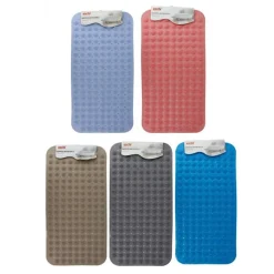 TAPPETO TAPPETINO IN PVC ANTISCIVOLO PER VASCA DA BAGNO DOCCIA 76.5X37.5CM 59625
