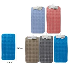TAPPETO TAPPETINO IN PVC ANTISCIVOLO PER VASCA DA BAGNO DOCCIA 76.5X37.5CM 59625