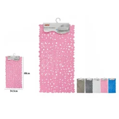 TAPPETO TAPPETINO IN PVC ANTISCIVOLO PER VASCA DA BAGNO DOCCIA 68 X 34.5CM 59626