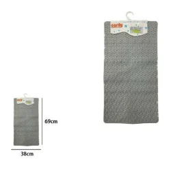 TAPPETO TAPPETINO IN PVC ANTISCIVOLO PER VASCA DA BAGNO DOCCIA 69 X 38 CM 59315