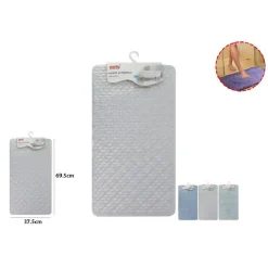 TAPPETO TAPPETINO IN PVC ANTISCIVOLO PER VASCA DA BAGNO DOCCIA 70 X 38 CM 59613