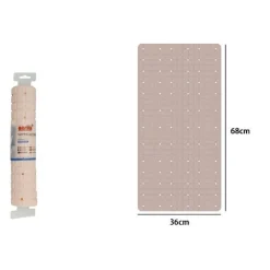 TAPPETO TAPPETINO IN PVC ANTISCIVOLO PER VASCA DA BAGNO DOCCIA 68 X 36 CM 79751