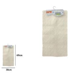TAPPETO TAPPETINO IN PVC ANTISCIVOLO PER VASCA DA BAGNO DOCCIA 69 X 38 CM 59314