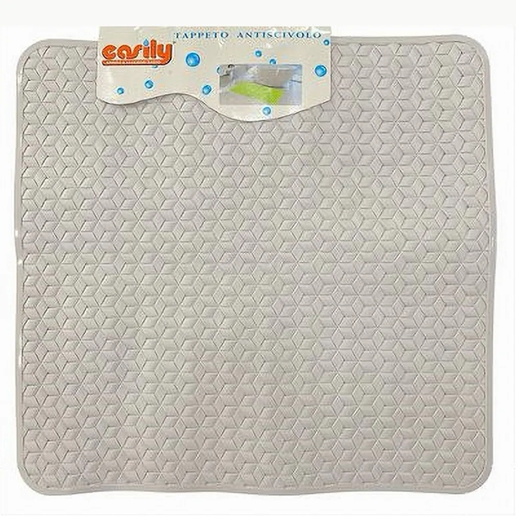 TAPPETO TAPPETINO IN PVC ANTISCIVOLO PER VASCA DA BAGNO DOCCIA 50 X 50 CM 59316