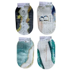 TAPPETO TAPPETINO IN PVC ANTISCIVOLO VASCA DA BAGNO DOCCIA OVALE 67X37CM 59689