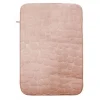 TAPPETO TAPPETINO IN TESSUTO EFFETTO SASSI PER ARREDO BAGNO 45 X 70CM 79928 ROSA