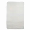 TAPPETO TAPPETINO IN TESSUTO MORBIDO PER ARREDO BAGNO 45 X 70 CM BIANCO 79921