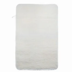 TAPPETO TAPPETINO IN TESSUTO MORBIDO PER ARREDO BAGNO 45 X 70 CM BIANCO 79921