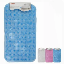 TAPPETO TAPPETINO PVC ANTISCIVOLO VASCA BAGNO DOCCIA 66X37CM 59629 SASSI IMPRONTE