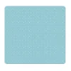 TAPPETO TAPPETINO PVC AZZURRO ANTISCIVOLO PER VASCA BAGNO DOCCIA 52X52 CM 79766
