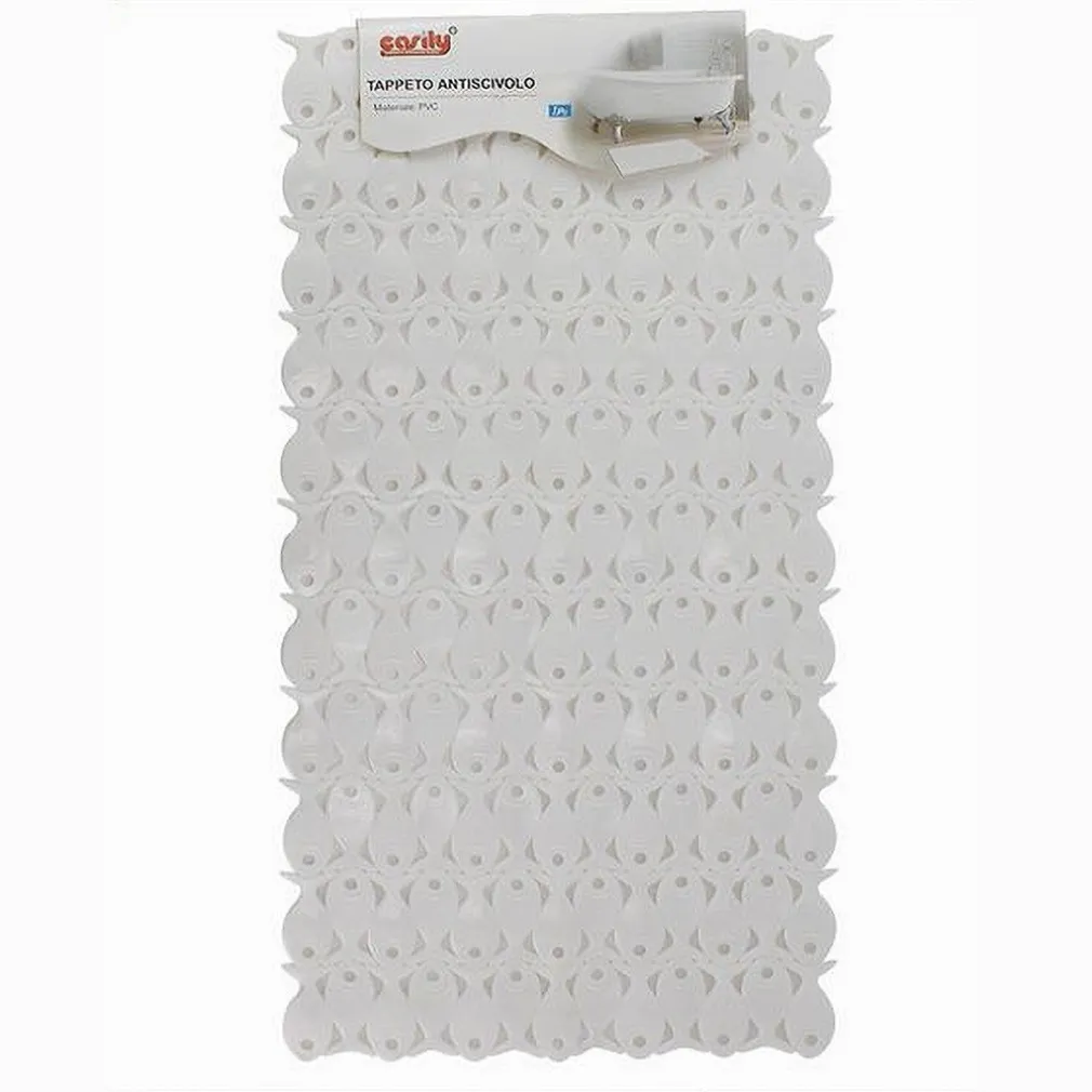 TAPPETO TAPPETINO PVC PESCIOLINI ANTISCIVOLO VASCA DA BAGNO DOCCIA 67X35CM 59622