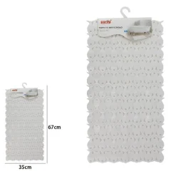 TAPPETO TAPPETINO PVC PESCIOLINI ANTISCIVOLO VASCA DA BAGNO DOCCIA 67X35CM 59622