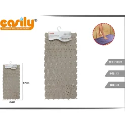 TAPPETO TAPPETINO PVC PESCIOLINI ANTISCIVOLO VASCA DA BAGNO DOCCIA 67X35CM 59622