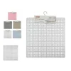 TAPPETO TAPPETINO QUADRATO IN PVC ANTISCIVOLO VASCA BAGNO DOCCIA 50 X 50CM 59324