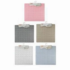 TAPPETO TAPPETINO QUADRATO IN PVC ANTISCIVOLO VASCA BAGNO DOCCIA 50 X 50CM 59324