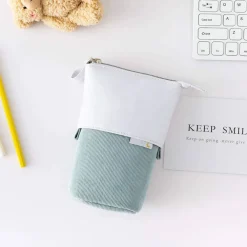 TASCA POP ASTUCCIO BORSELLINO PER PENNE CANCELLERIA IN PELLE VEGANA 20*12.5 CM