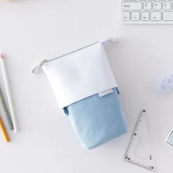 TASCA POP ASTUCCIO BORSELLINO PER PENNE CANCELLERIA IN PELLE VEGANA 20*12.5 CM