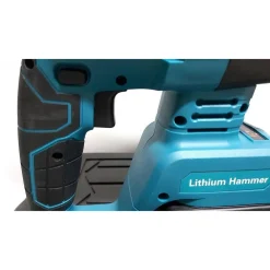 TASSELLATORE A BATTERIA 2 BATTERIE MARTELLO DEMOLITORE PERCUSSIONE TRAPANO SDS