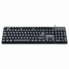 TASTIERA CON FILO PC COMPUTER USB SILENZIOSO DESIGN ERGOMONICO MAXTECH EK-690M