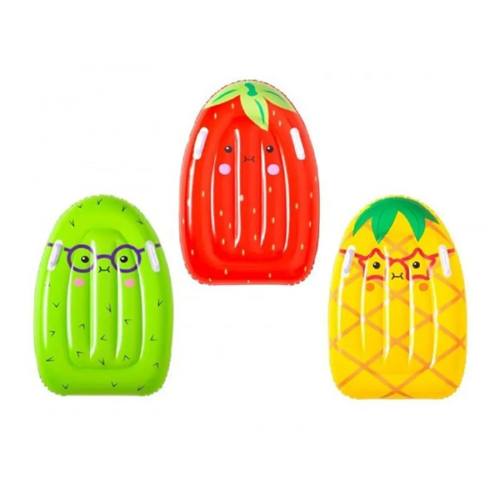 TAVOLA NUOTO SURF TUTTI FRUTTI 84X56CM 3 FRUTTI ASSORTITI FRAGOLA KIWI ANANAS 42049