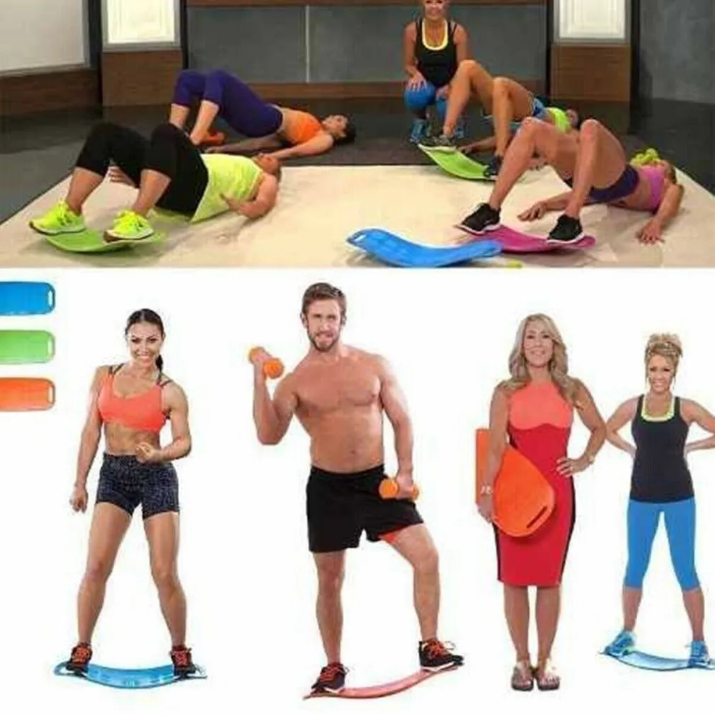 TAVOLA PROPRIOCETTIVA PEDANA ALLENAMENTO PILATES ADDOMINALI EQUILIBRIO GAMBE