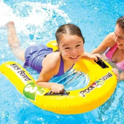 TAVOLA TAVOLETTA GONFIABILE PER BAMBINI GIOCO PISCINA MARE SPIAGGIA 81 X 76 CM