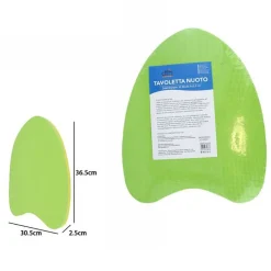 TAVOLETTA DA NUOTO IN PLASTICA MARE PISCINA PER BAMBINI ADULTI 30.5x36.5x2.5 CM