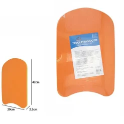 TAVOLETTA DA NUOTO MARE PISCINA PER BAMBINI E ADULTI VARI COLORI 29x2.5x42 CM