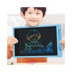 TAVOLETTA GRAFICA DA SCRITTURA LCD LAVAGNA ELETTRONICA DISEGNI 12" MULTICOLORE