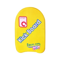 TAVOLETTA NUOTO PER BAMBINI 43 X 30 CM COLORE GIALLO KICK BOARD SWIM
