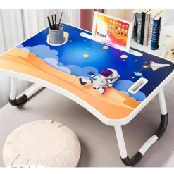 TAVOLINO PIEGHEVOLE ASTRONAUTA SUPPORTO PC PORTATILE LAPTOP SALVASPAZIO CASA